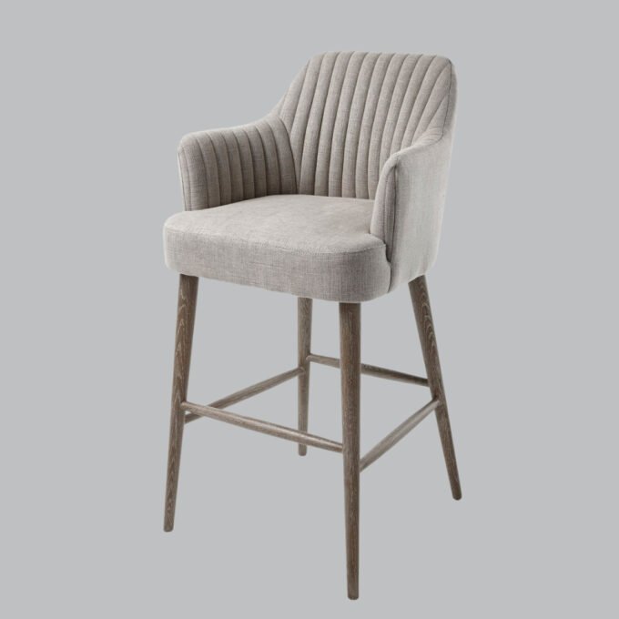 Slate Warm Grey Bar Stool