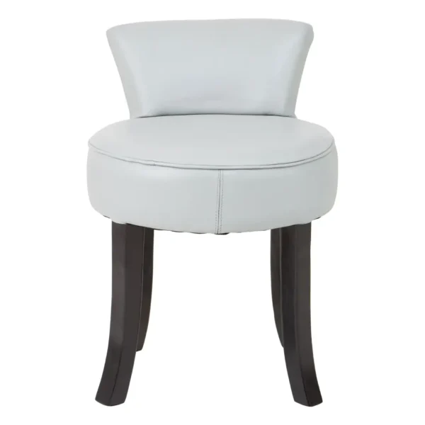 Stirling Grey Rounded Chair