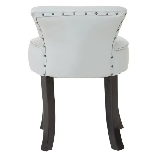 Stirling Grey Rounded Chair2