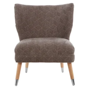 Stirling Park Grey Chenille Wingback Chair