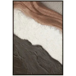 Strata Textured Multi Colour Wall Art