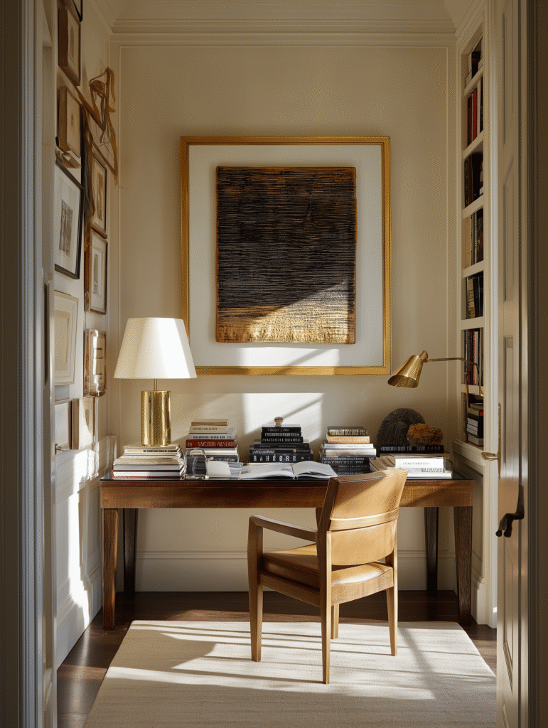 UK consumer furniture spending trends shown through a luxury dining room with upholstered chairs