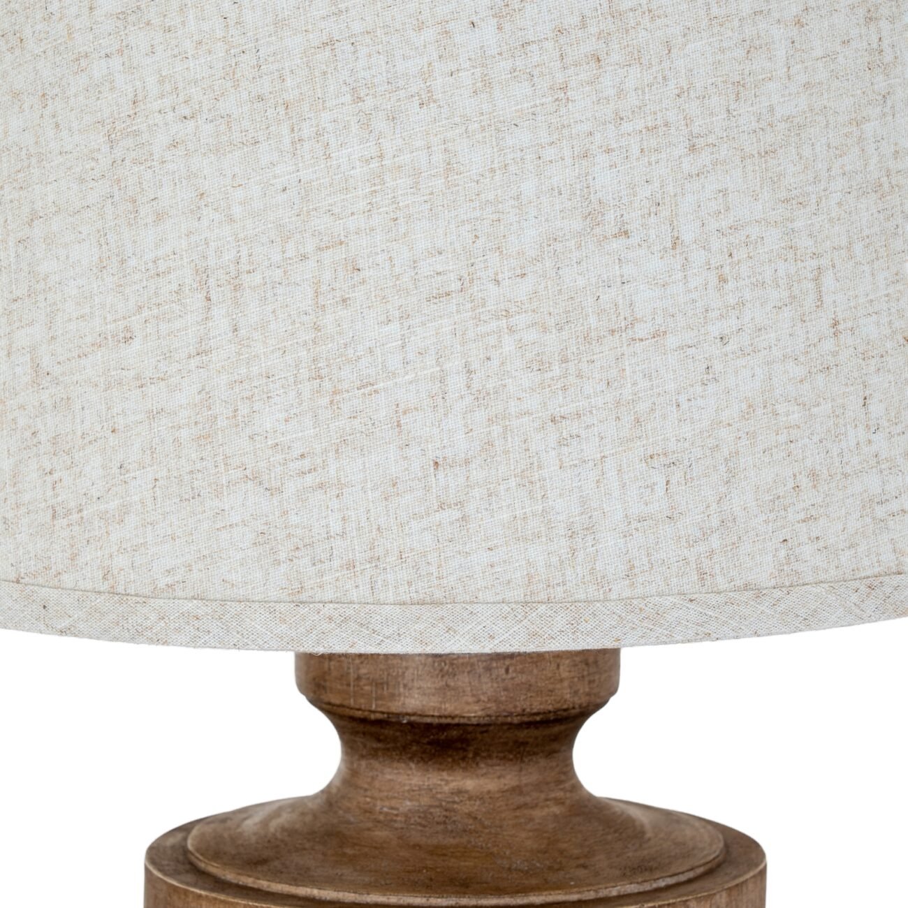 Tassora Table Lamp With Edged Linen Shade Tassora Table Lamp With Edged Linen Shade