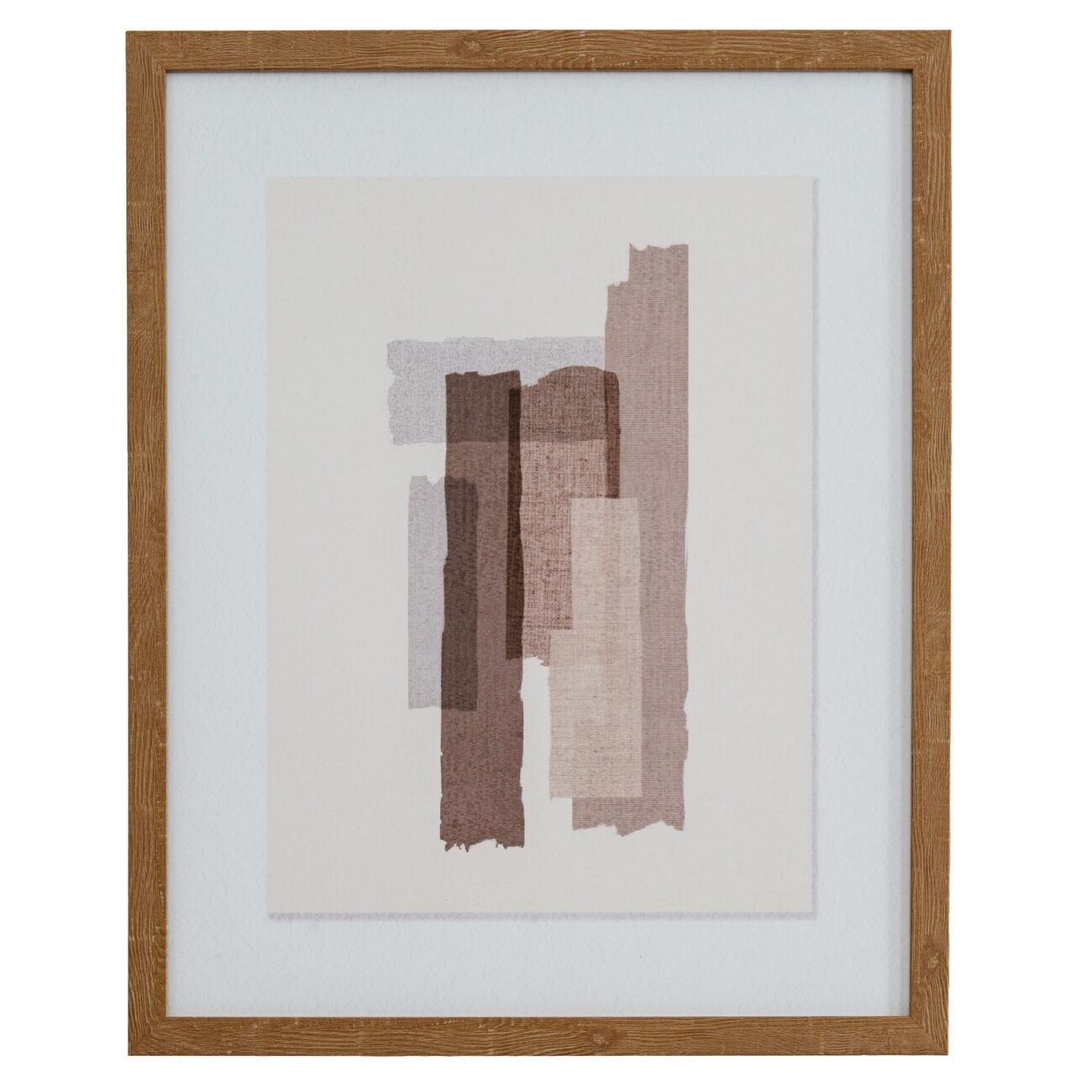 Terran Art Mounted In Wooden Frame Terran Art Mounted In Wooden Frame