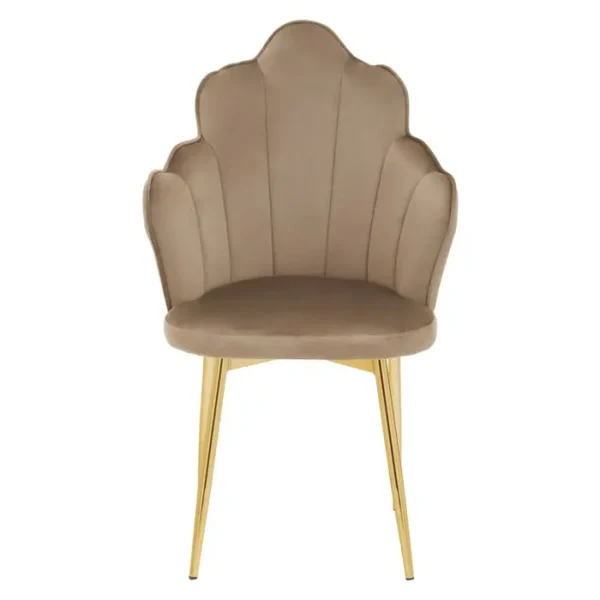 Tiana Mink Velvet Chair1