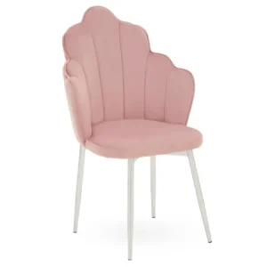 Tiana Pink Velvet Dining Chair