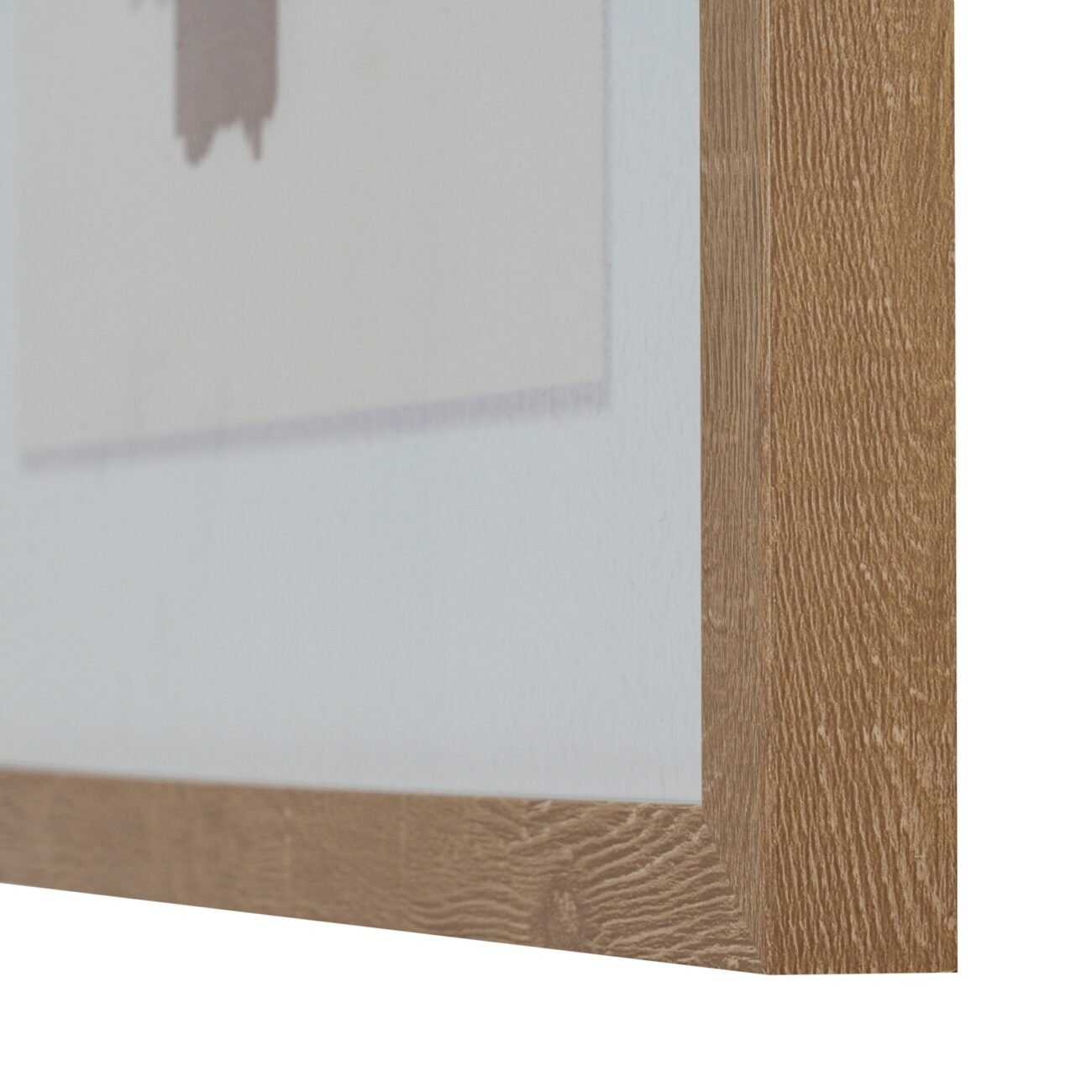 Tydis Art Mounted In Wooden Frame