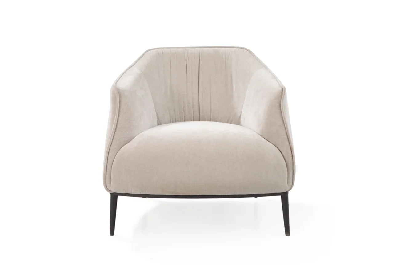 Tyrone Lounge Chair - Beige Tyrone Lounge Chair - Beige