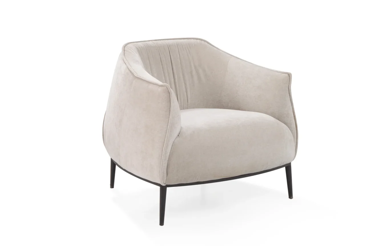 Tyrone Lounge Chair - Beige Tyrone Lounge Chair - Beige