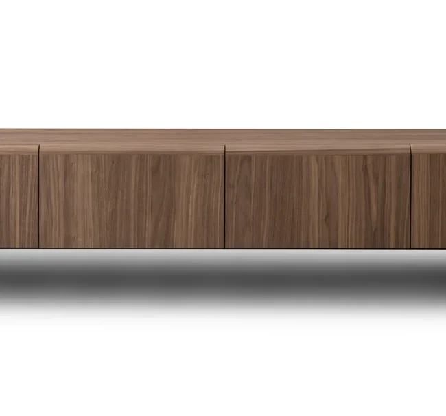 Underline TV Unit - Light Walnut
