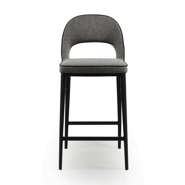Verna Bar Stool - Enzimi Dark Grey 2