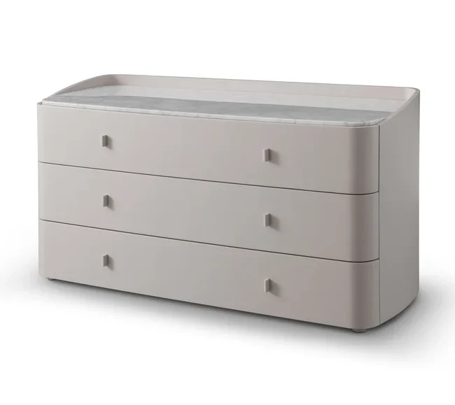 Vertu Dresser - Matte Beige