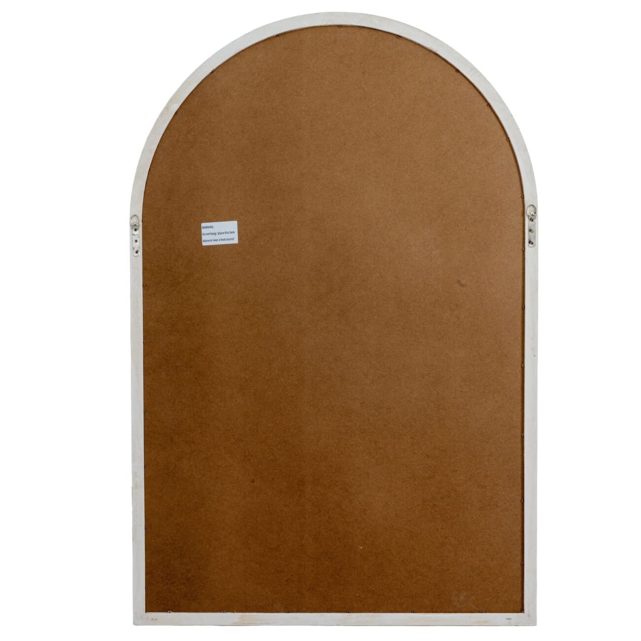 Washed Wood Arched Window Mirror Washed Wood Arched Window Mirror
