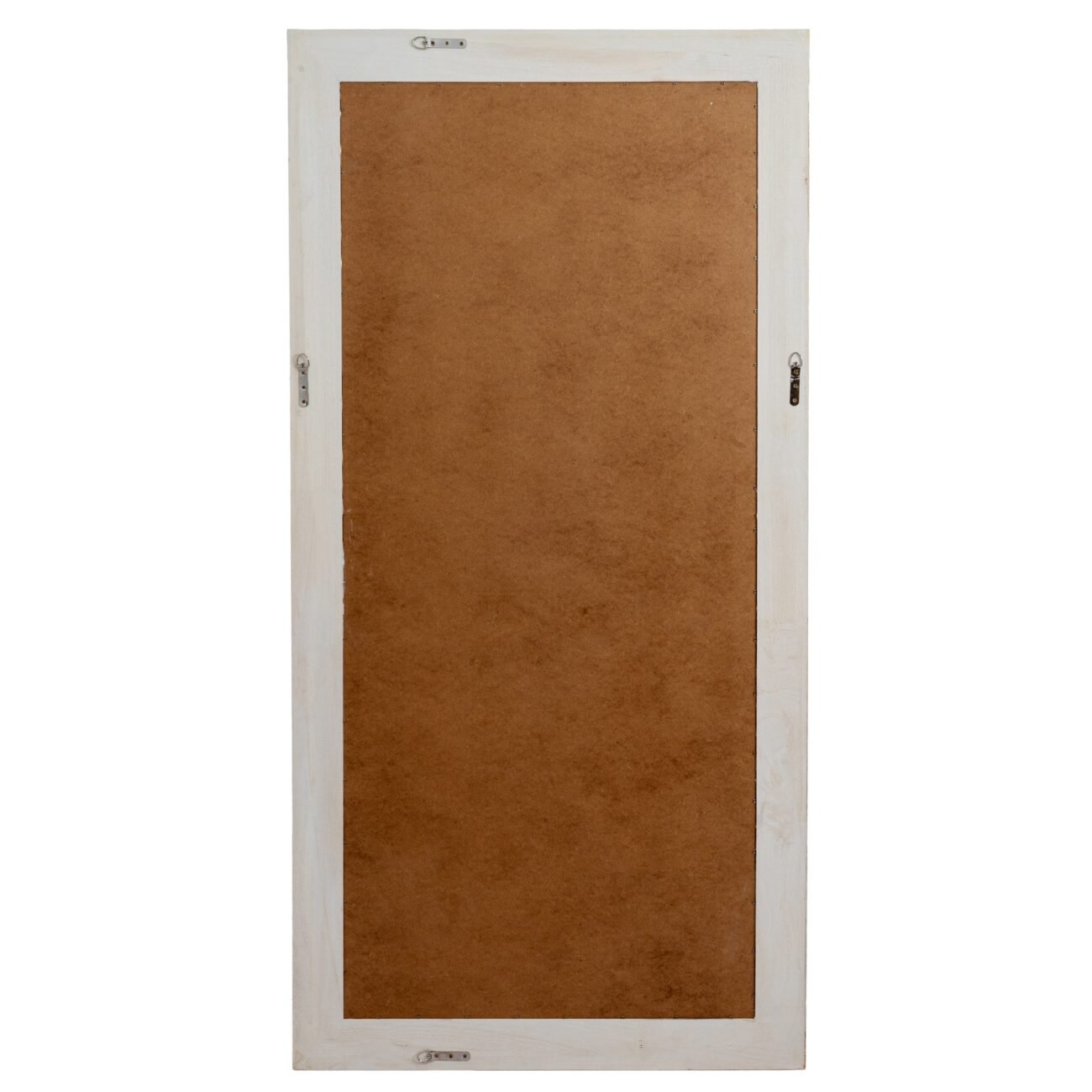 Washed Wood Large Framed Mirror