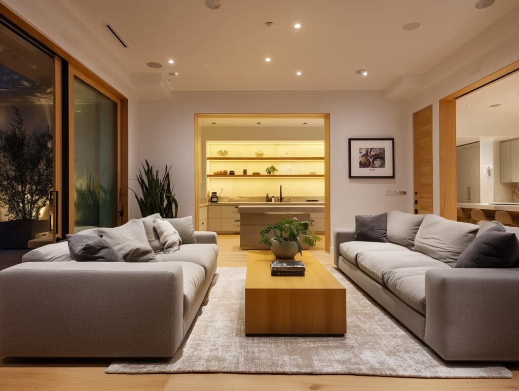 Long Narrow Living Room