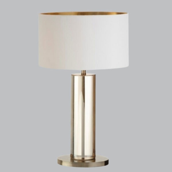 Willoughby Tall Antique Brass Finish Table Lamp