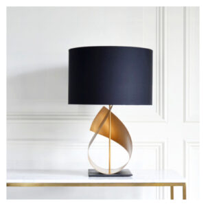 Flux Table Lamp in Gold