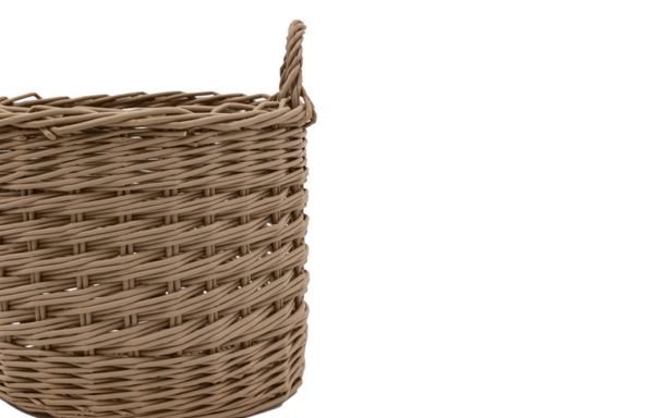 Autumn Hand Woven Storage Basket Nest Set of 3 - Image 3