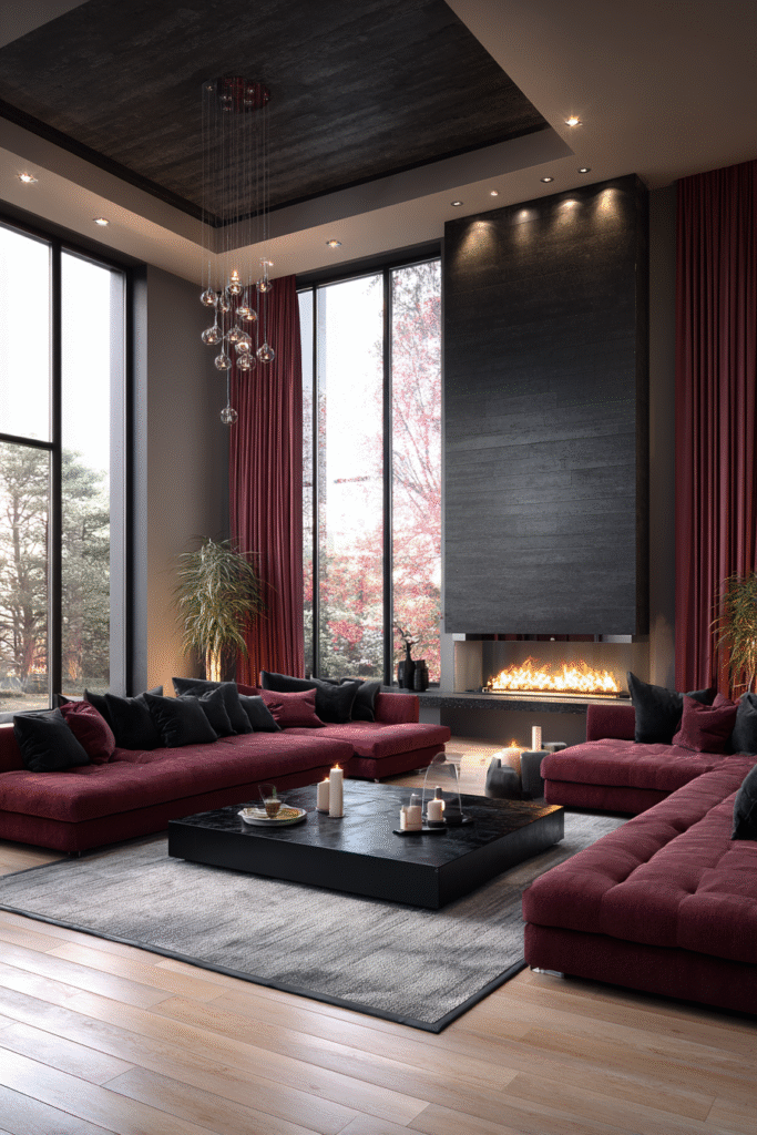 The "Unexpected Red" Theory: Why Designers Are Obsessed with Burgundy Interior Design This Year