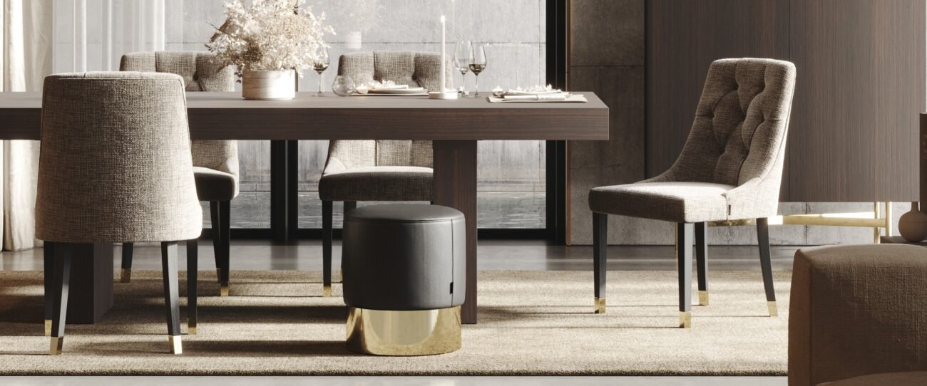 Isis fixed dining table