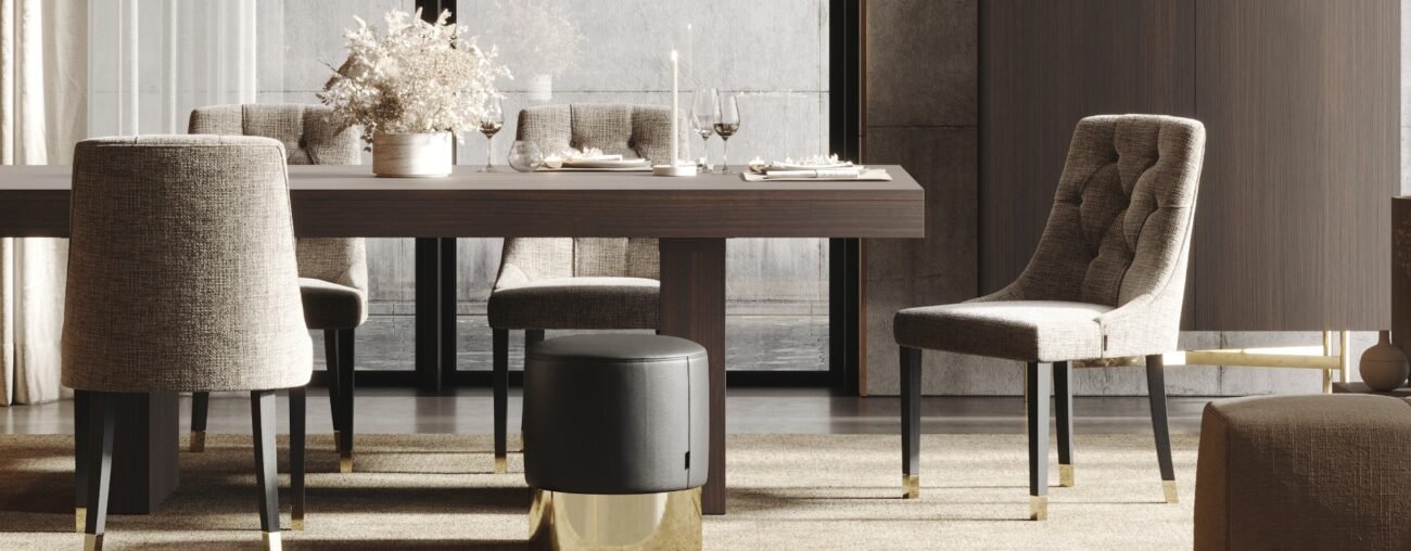 Isis fixed dining table