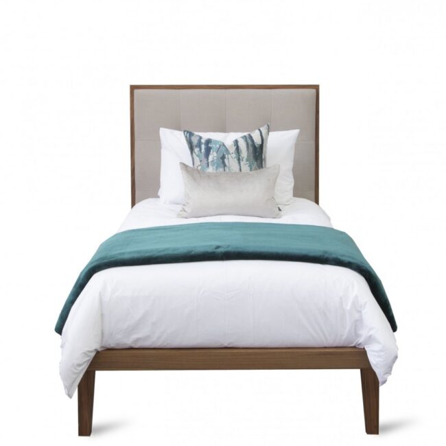 Calla Beds in Walnut/Stone