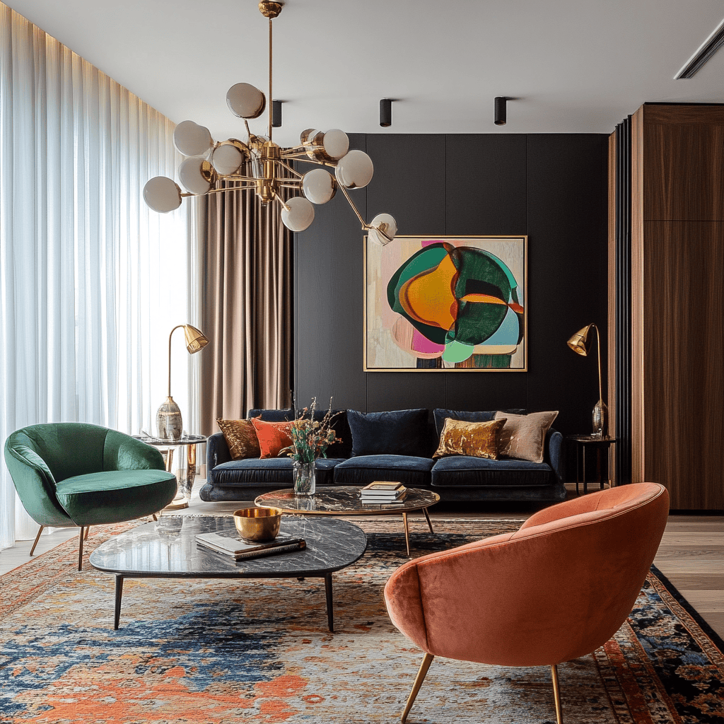 Retro styles in modern homes