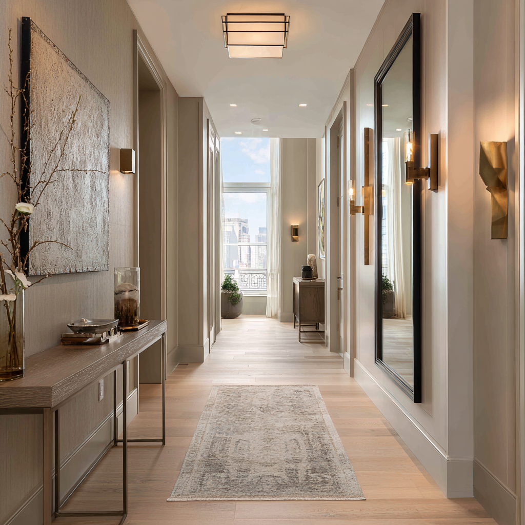 Design Tricks for Tight Spaces: Long Narrow Hallway Decorating Ideas Designers Swear By Texture, rugs
