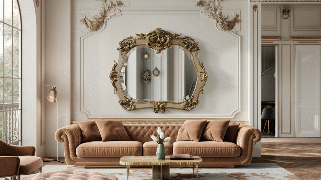 Gold Baroque Mirror: Why Every Luxury Home Has This One Mirror Style (And Yours Should Too)