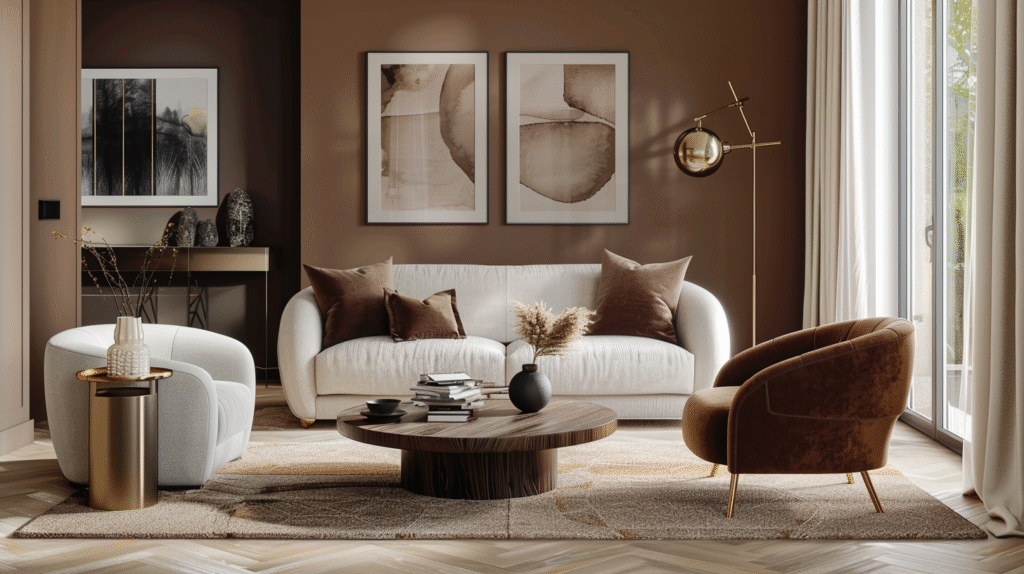 Why Rich Chocolate Brown is Replacing Beige in 2026 Interior Design