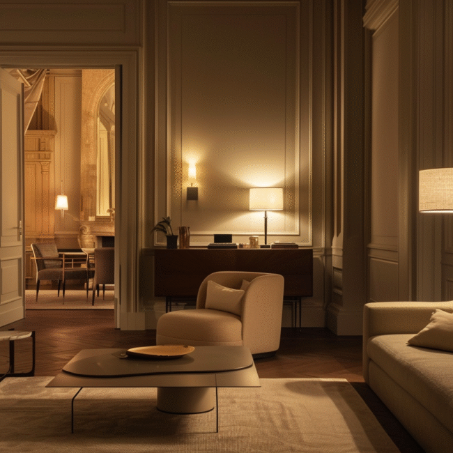 Warm Minimalist Interior Design