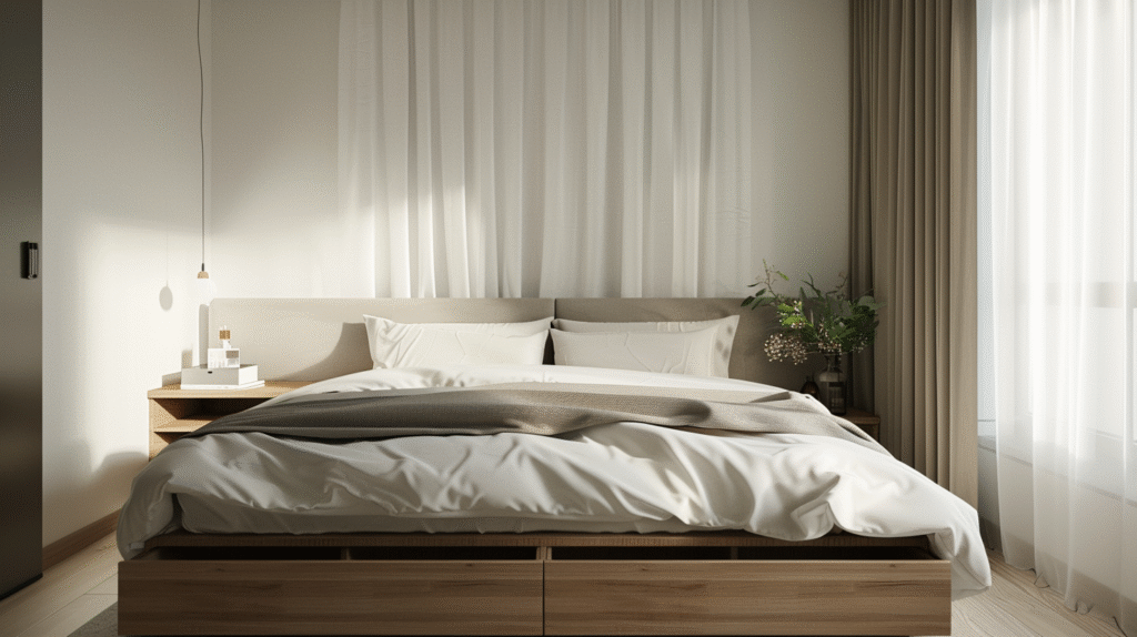 The Invisible Home Office: How to Integrate a Workspace Into Your Bedroom Without Compromising Serenity