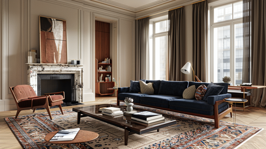 eclectic interior design