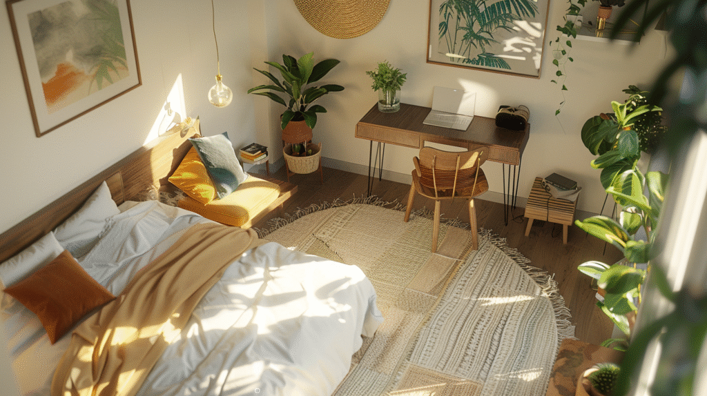 The Invisible Home Office: How to Integrate a Workspace Into Your Bedroom Without Compromising Serenity