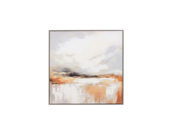 Dusk Horizon Framed Canvas
