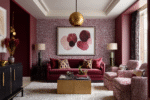Burgundy Interior Design
