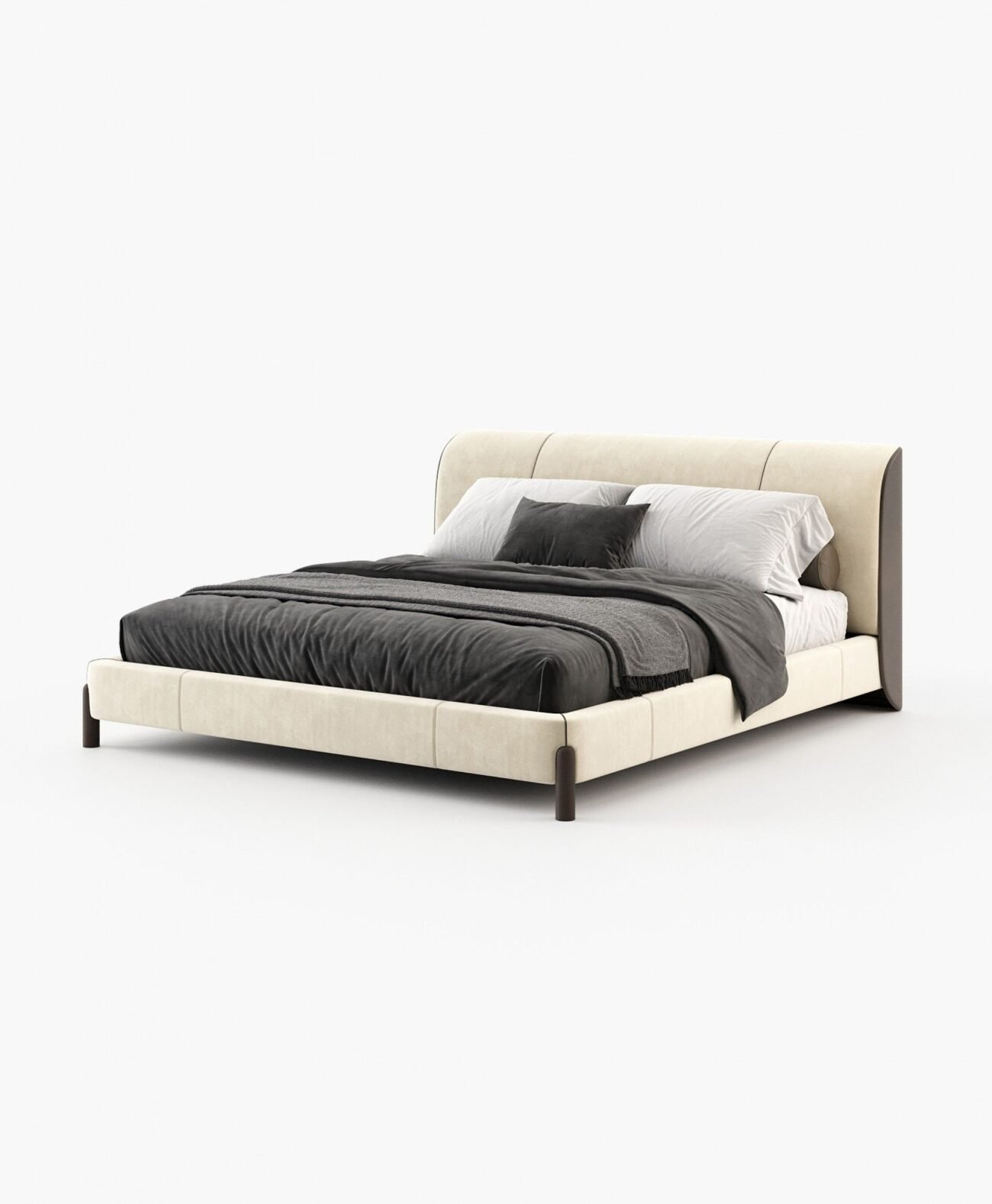 Gray Bed