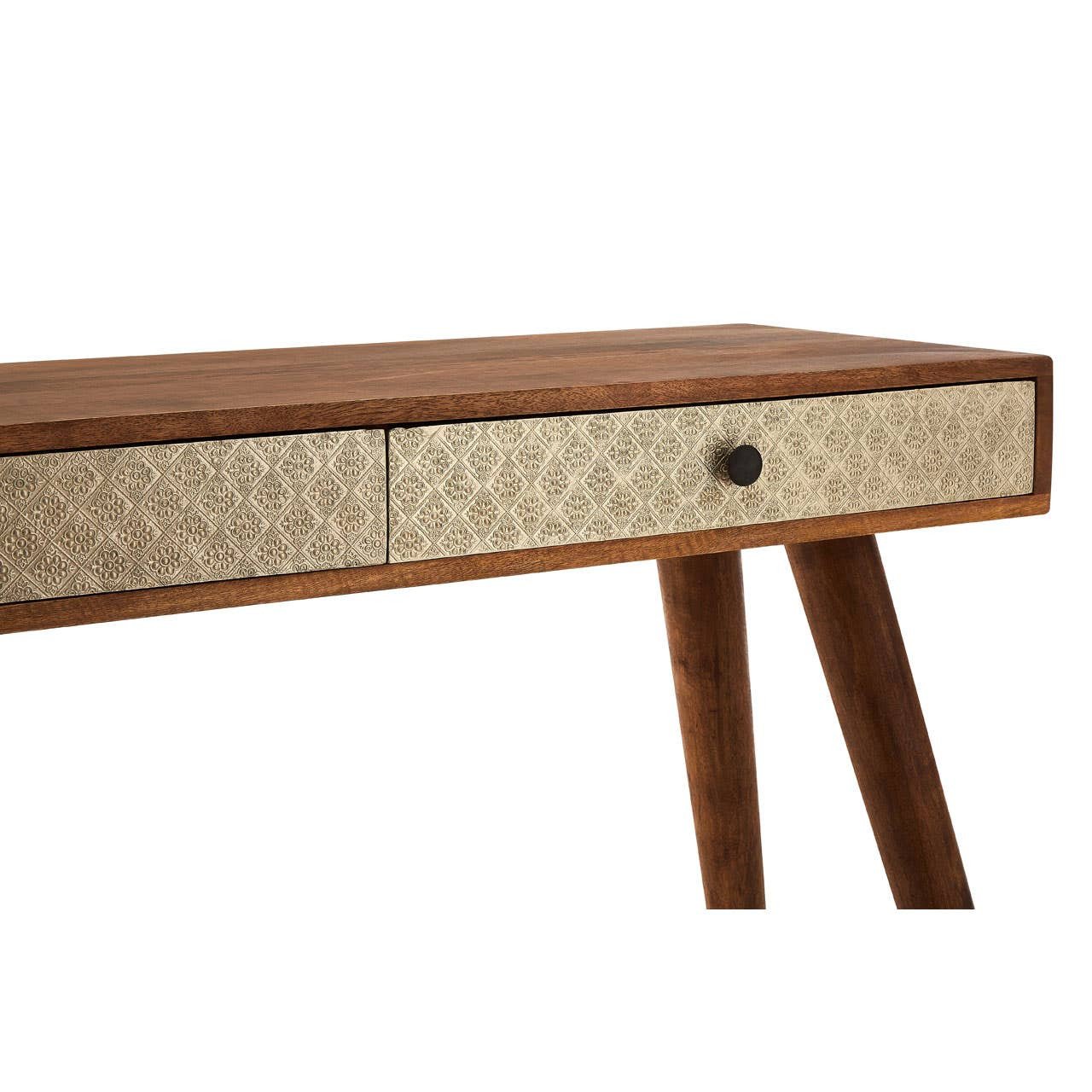 Ohom 2 Drawer Acacia Wood Console Table Ohom 2 Drawer Acacia Wood Console Table