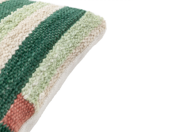 Leyla Stripe Woven Cushion - Image 3