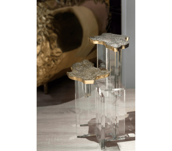 Monet Silver Side Table - Image 14