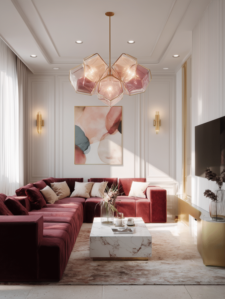 The "Unexpected Red" Theory: Why Designers Are Obsessed with Burgundy Interior Design This Year