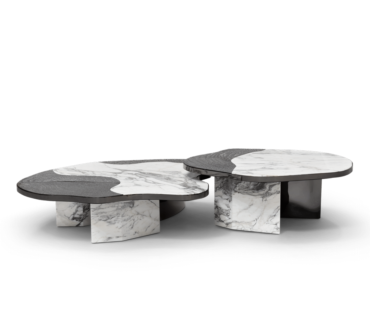 Ophelia Portoro Marble Center Table