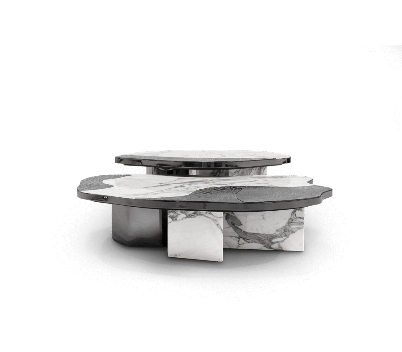 Ophelia Portoro Marble Center Table