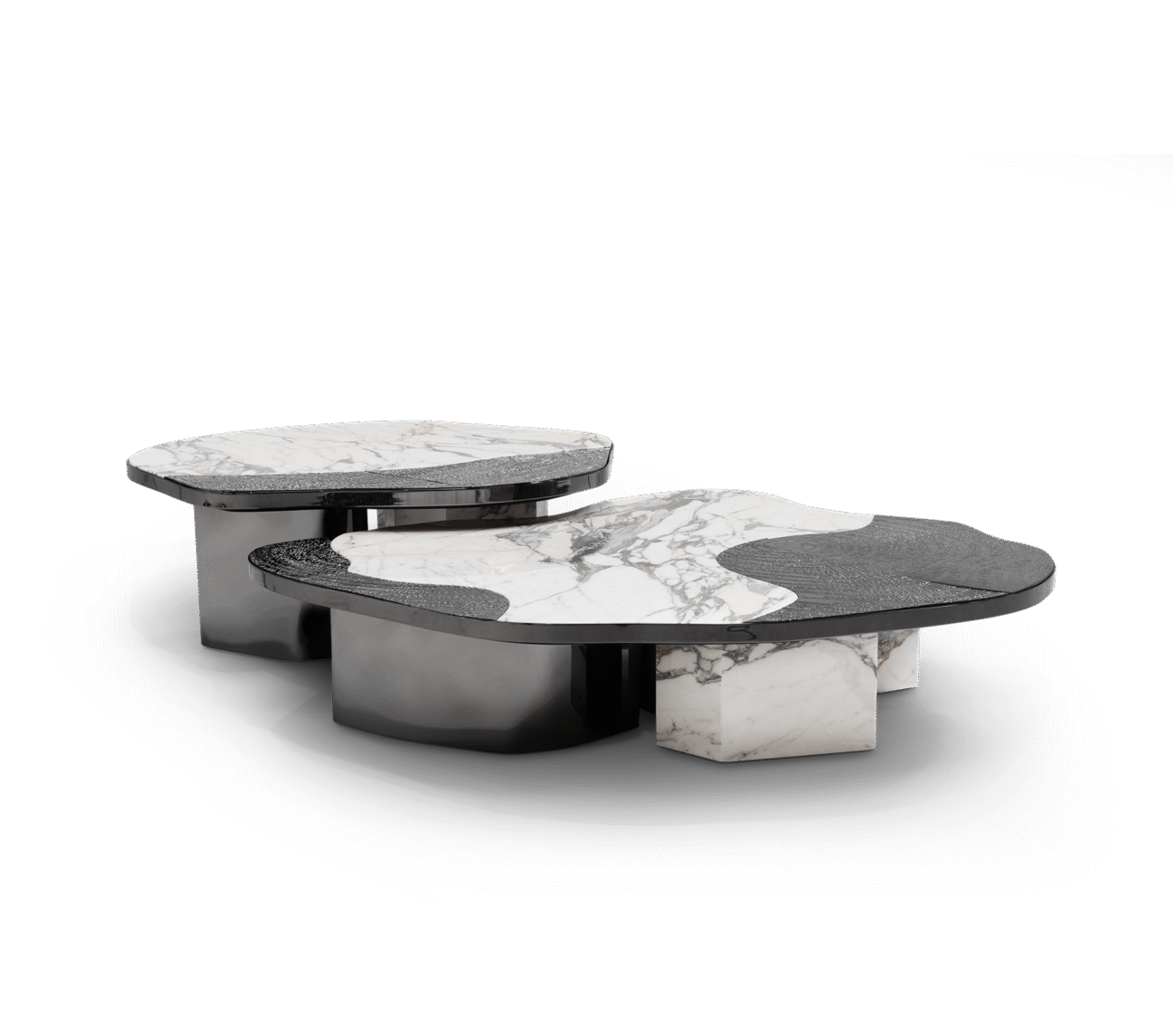 Ophelia Portoro Marble Center Table