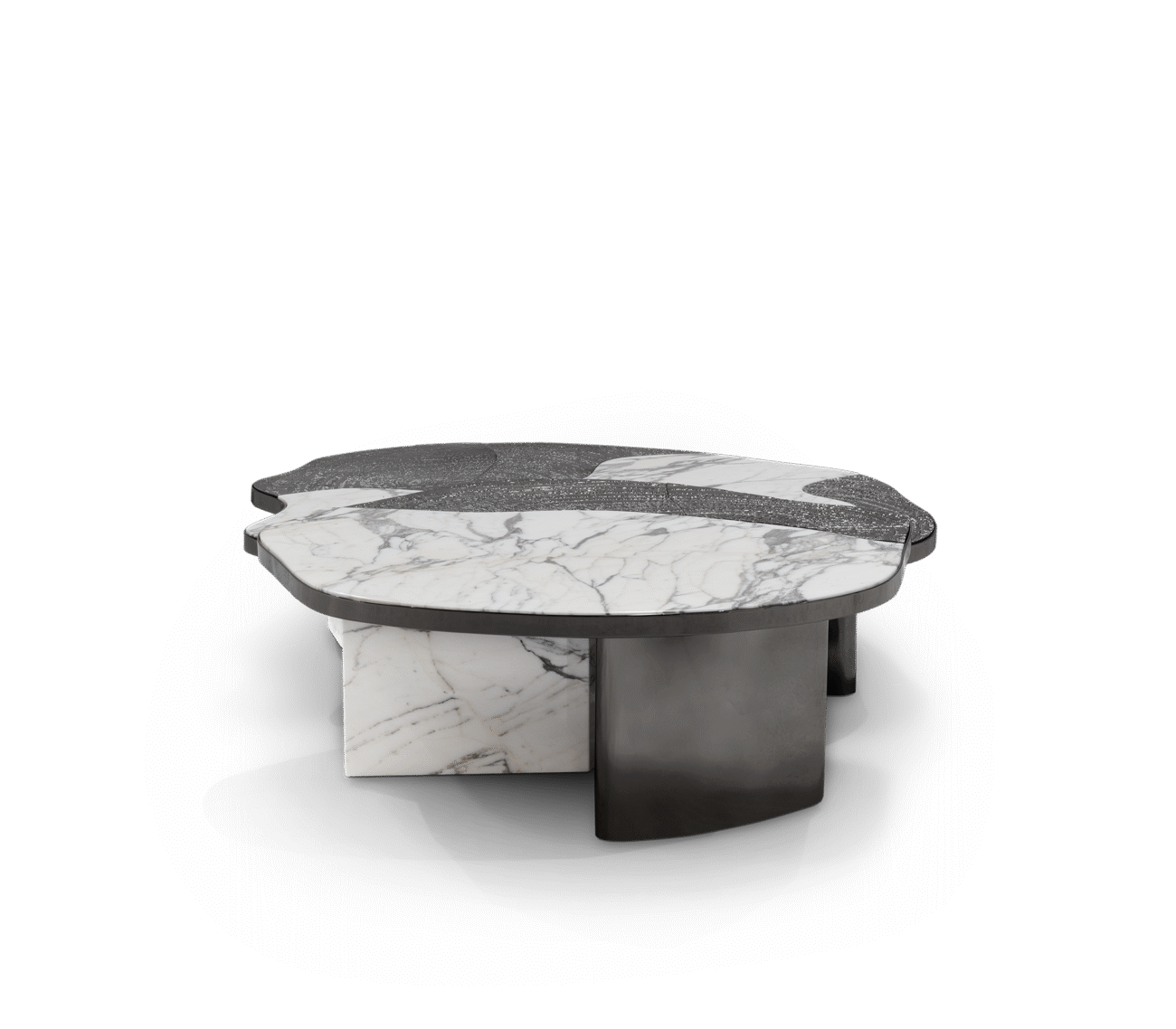 Ophelia Portoro Marble Center Table
