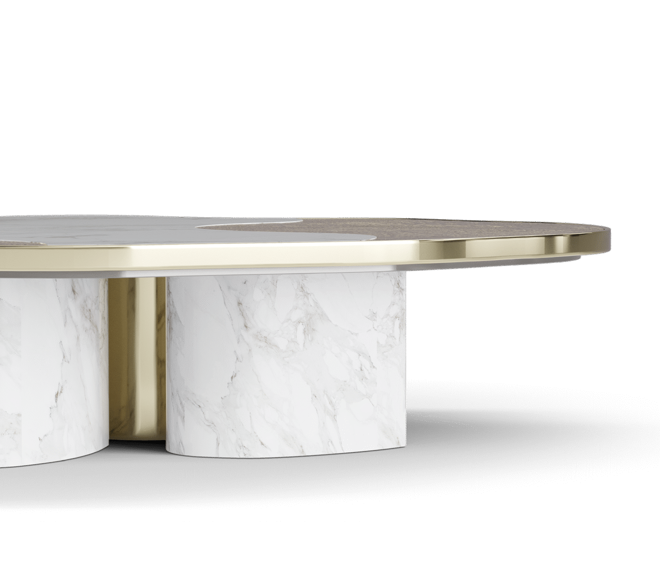 Ophelia Portoro Marble Center Table
