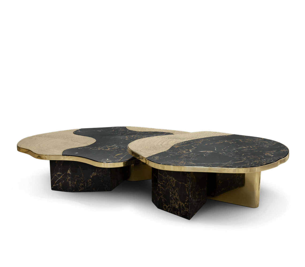 Ophelia Portoro Marble Center Table