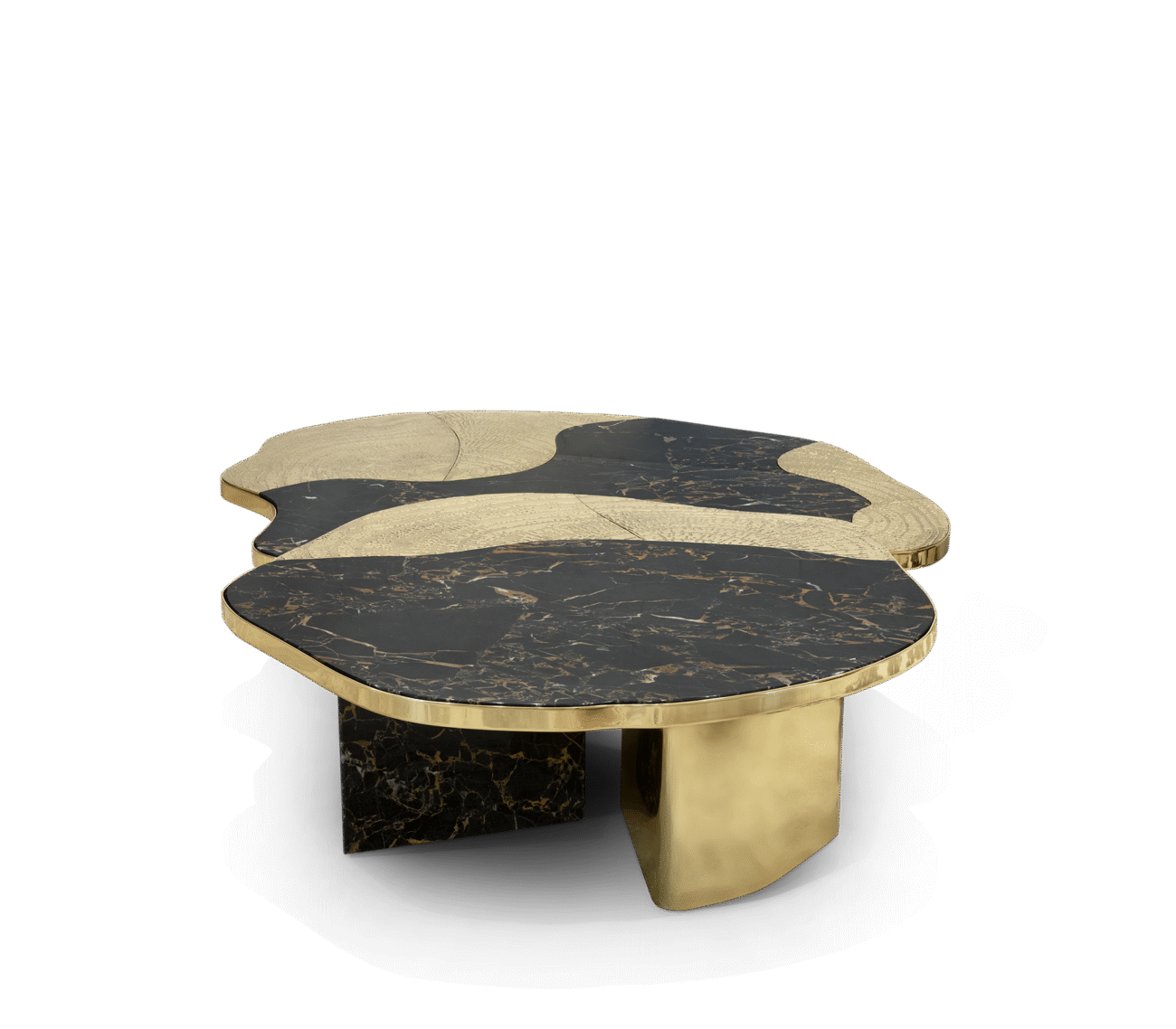 Ophelia Portoro Marble Center Table