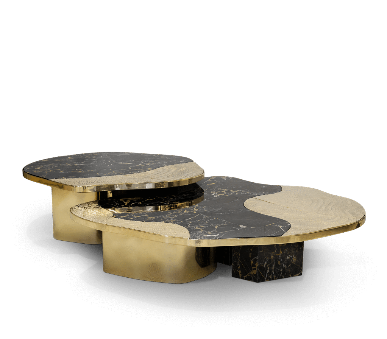 Ophelia Portoro Marble Center Table