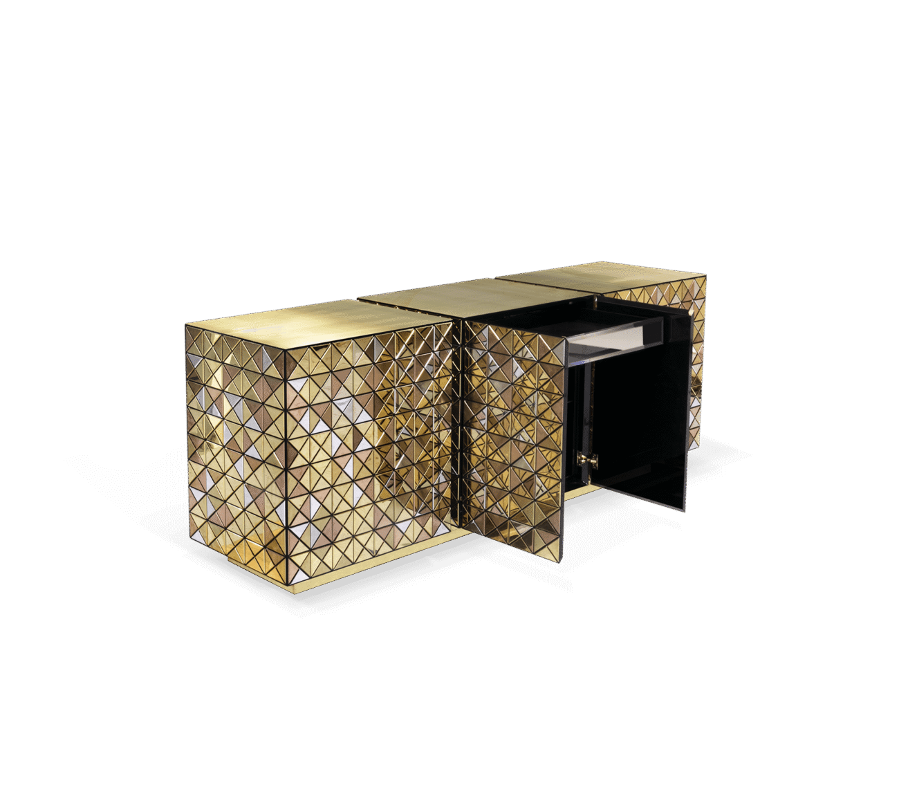 Pixel Anodized Sideboard